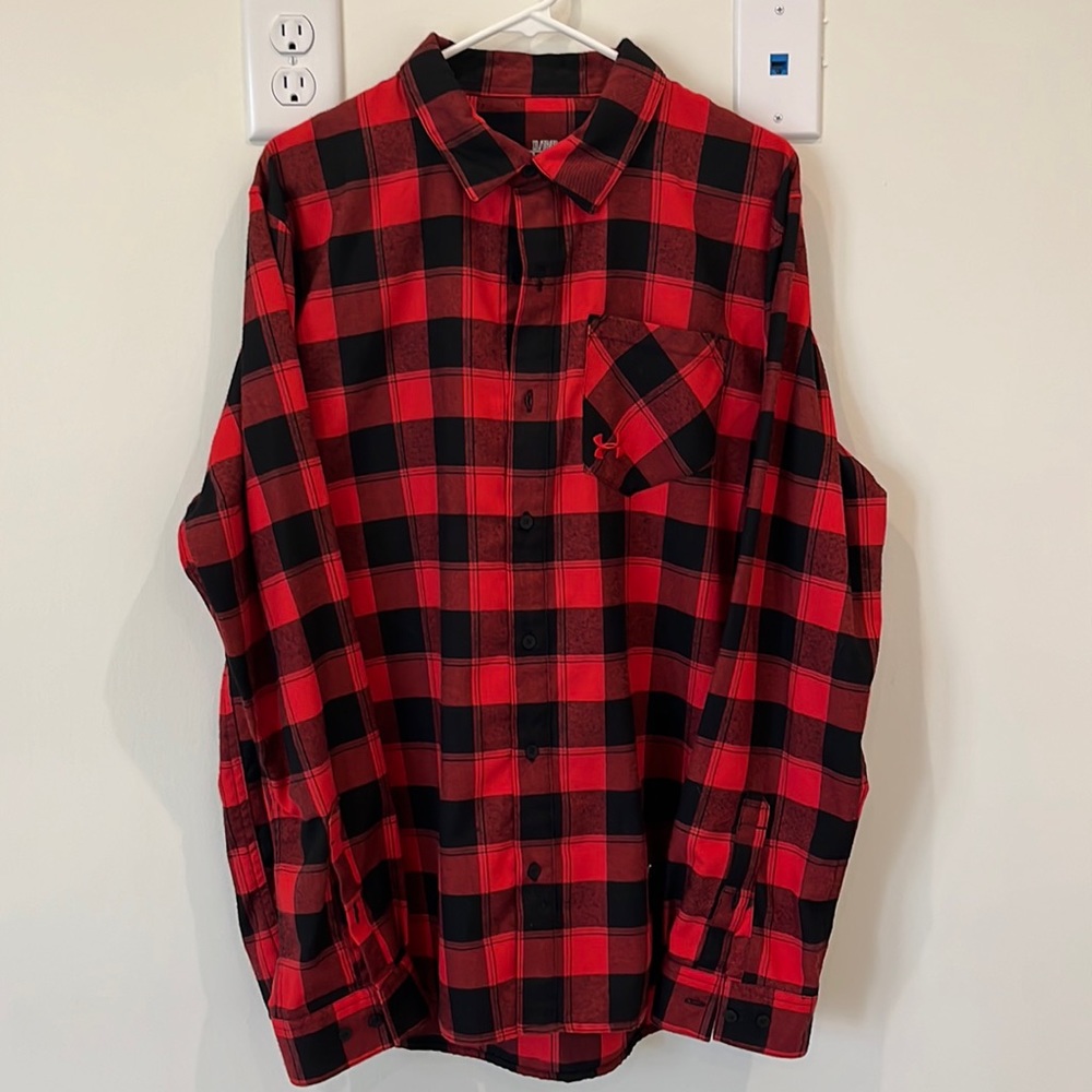 UnderArmour ColdGear button down flannel